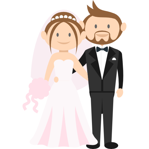 Wedding couple